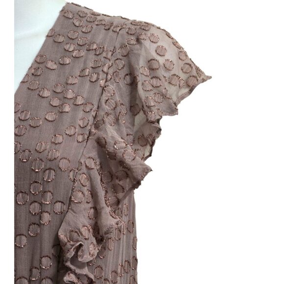 House of Harlow 1960 x Revolve Juniper Dress In Mauve Purple Sz L - Picture 4 of 11